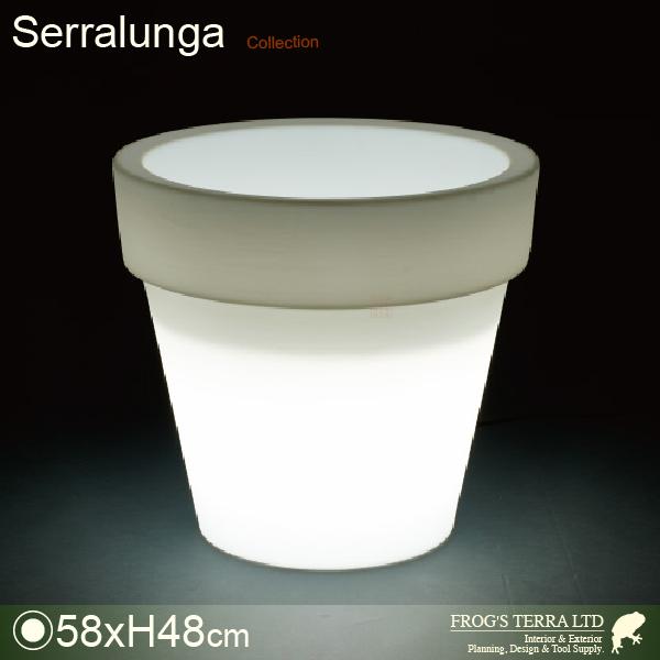 ボルダートリスチオ ライト付 58 SL-616L （直径58cm×H48cm）（セラルンガ/Ser...