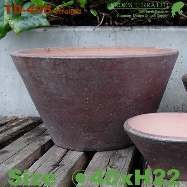 反浅鉢 TD-408L 大（直径40cm×H22cm）（備前/塩焼）（料亭/侘び/さび/モダン）(和...