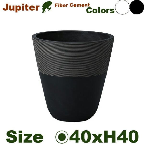 ジュピター M TL001-1MWh/Bk（直径40cm×H40cm）（底穴なし/あり）（セメントフ...