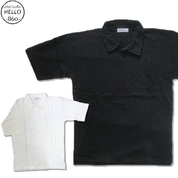 スヌーピー ポロシャツ メンズ  5分袖 半袖 刺繍 柄 joe cool ビッグシルエット/ bi...