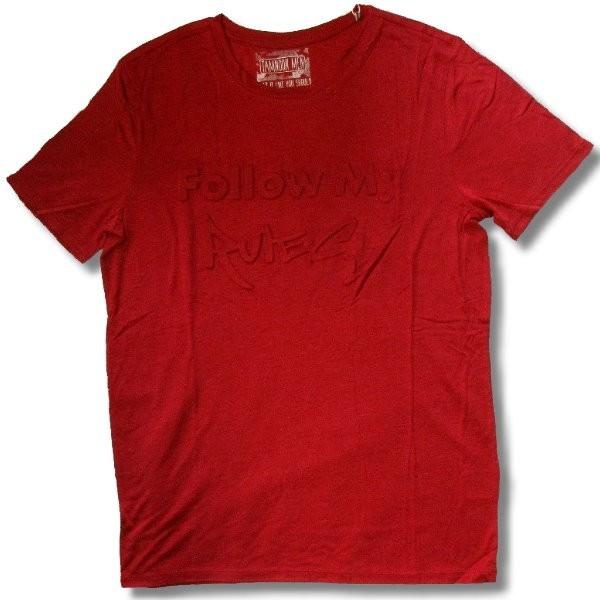 在庫処分セール アウトレット 再無  メンズ 半袖 Tシャツ 3D 押し出し TRエンボスプリント ...