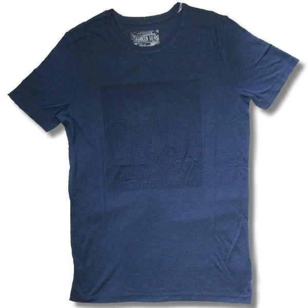 在庫処分セール アウトレット 再無  メンズ 半袖 Tシャツ 3D 押し出し TRエンボスプリント ...