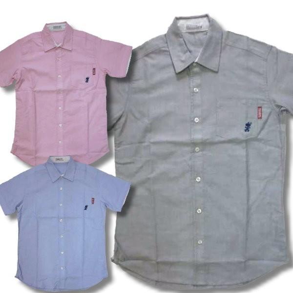 スヌーピー アメカジ メンズ 半袖 オックスフォードクロス シャツ 柄 刺繍 /bia301