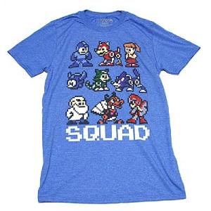 ロックマン SQUAD Tシャツ