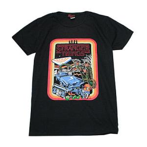 ストレンジャー・シングス レトロポスター Tシャツ