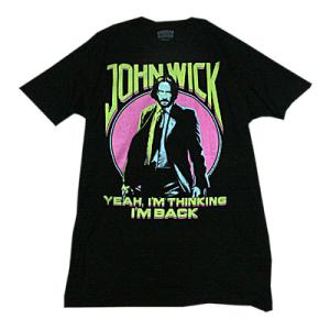 ジョン・ウィック Yeah, I&apos;m thinking I&apos;m back. Tシャツ(Black)