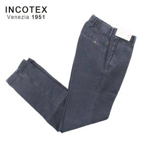 ＊60%OFF 新品 インコテックス INCOTEX 春夏 綿麻 メンズ テーパード パンツ 定価4...