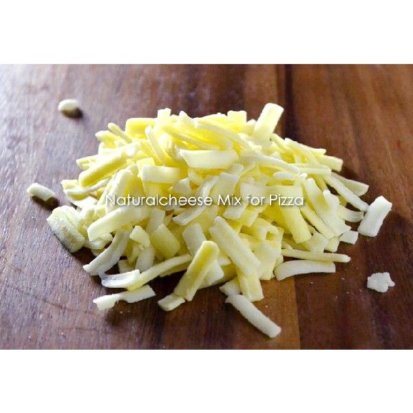 ピザ屋さんの「ナチュラルチーズミックスforピザ」1kg【シュレッドチーズ/ミックスチーズ/ピザ用チ...