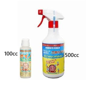 ニオイノンノ  原液100cc  と　そのままつかえる　ニオイノンノ　スプレー　500cc　フローラ 　植物性消臭剤　Flora 　