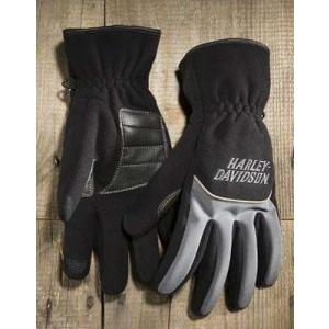 ハーレーダビッドソン　★ Harley Davidson  グローブ  Men's Fleece and Nylon Full-Finger Gloves｜fromla