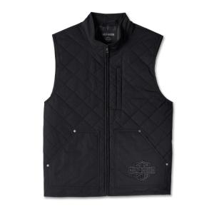 ハーレーダビッドソン　Harley Davidson  メンズ　クーリング　ベスト Men's Screamin' Eagle Vest　ブラックビューティー｜fromla