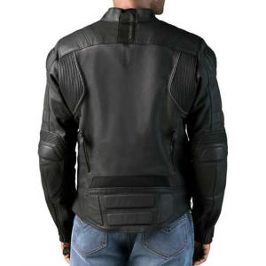 Fxrg Gratify Slim Fit Leather Jacket With Coolcore Technology Images