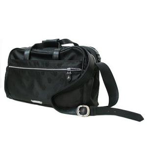 クロムハーツ Chrome Hearts  ブラックプリンテッドナイロン ベイビーバッグ　Bag-D...