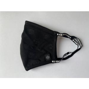 クロムハーツ  ★  Chrome Hearts マスク CH FACE MASK 1/2 DART フェースマスク　(ブラック)｜fromla