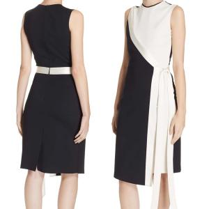 ダイアンフォンファステンバーグ Dvf ワンピース Diane Von Furstenberg dvf Lindsey Sheath Dress アシンメトリー ラップ ドレス ブラック アイボリー Dvfbr N6bk フロムla 通販 Yahoo ショッピング