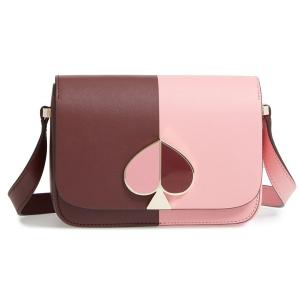 ケイトスペード ショルダーバッグ PXRUA241 Kate Spade  nicola bicolor small shoulder bag ニコラ バイカラー スモール フラップ ショルダー (ピンクマルチ)