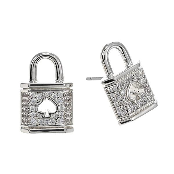 ケイトスペード ピアス Kate Spade Pave Padlock Stud Earrings ...