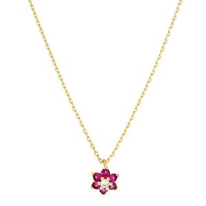 ケイトスペード ネックレス WBR00420 Kate Spade miosotis flower mini pendant (Pink) ミュオソティス フラワー ミニ ペンダント（ピンク）｜fromla