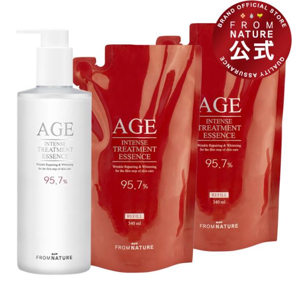 ＼ 爆買WEEK〜4/19まで ／化粧水(エッセンス) ボトル 340ml×1本＋リフィル 340m...