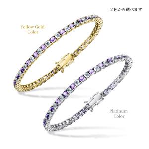 ブレスレット レディース テニスブレスレット ...の詳細画像1