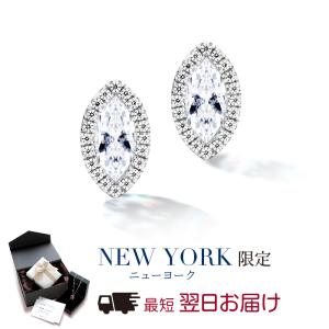 ニューヨークからの贈り物 ピアス レディース ダイヤモンド cz 14金