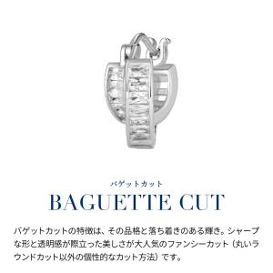 ピアス フープピアス レディース プラチナ 加...の詳細画像3