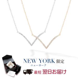 ニューヨークからの贈り物 ネックレス レディース 14金 ホワイト