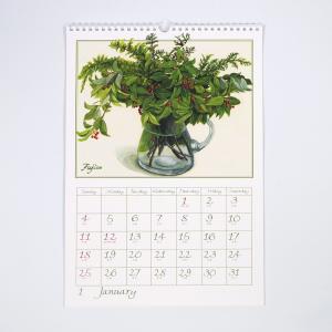 2026カレンダーL 橋本不二子インテリア|c...の詳細画像1