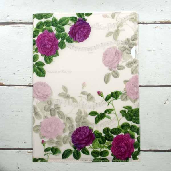 Ａ4クリアフォルダー　カーディナルドリシュリュー