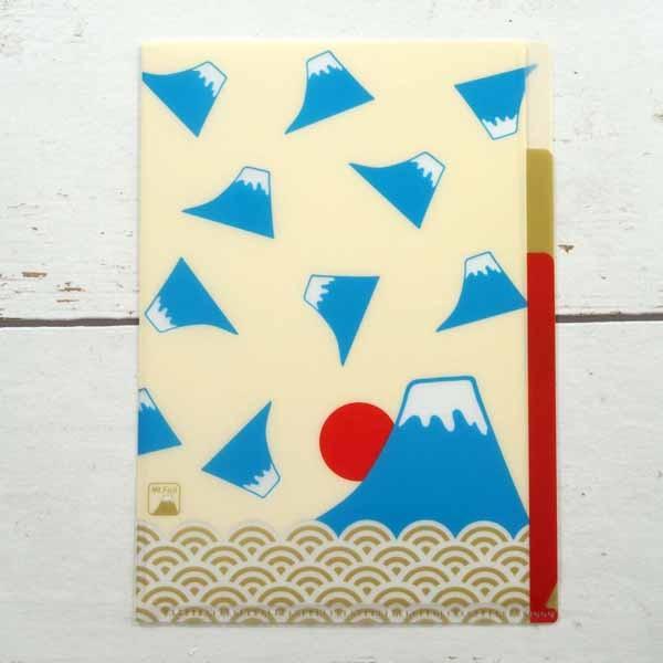 Ａ5クリアフォルダー　富士山