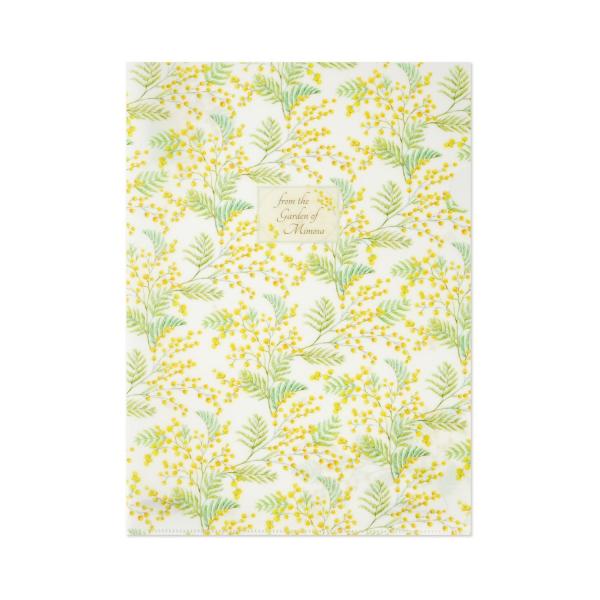 Ａ４クリアフォルダ　ミモザ｜cf-150