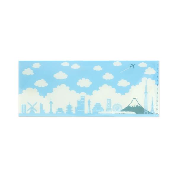 チケットフォルダ　雲のシルエット｜cf-165