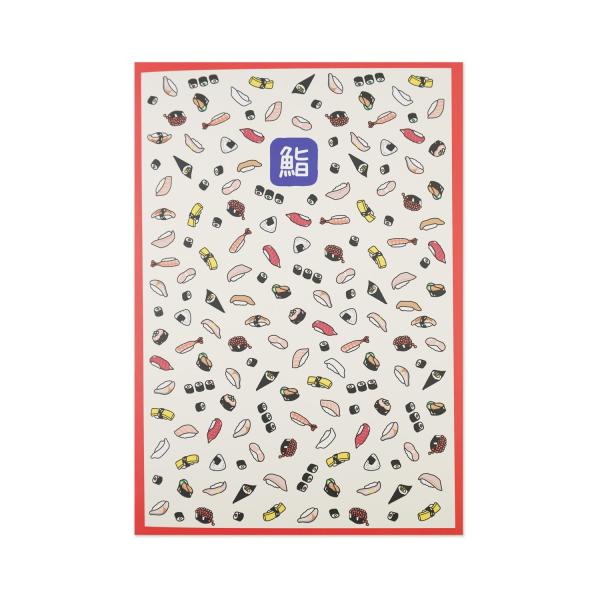 Ａ５ノート　寿司イラスト｜cho-069