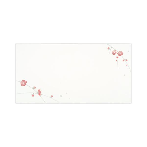 封筒　おしゃれ　花言葉　紅梅