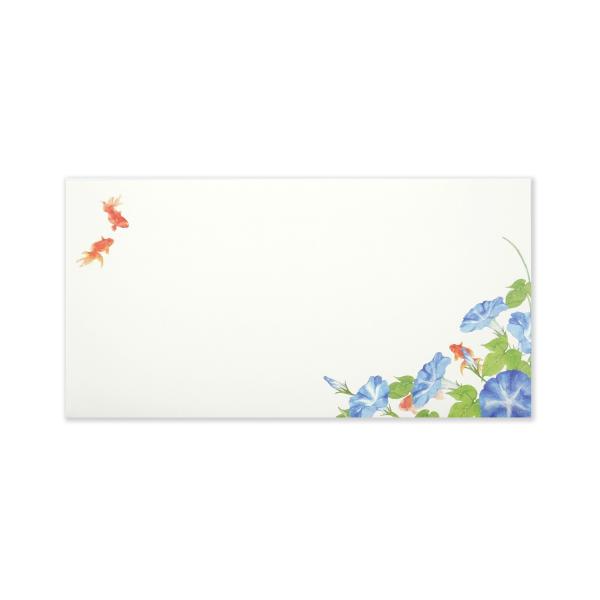 封筒　朝顔金魚｜ev-649