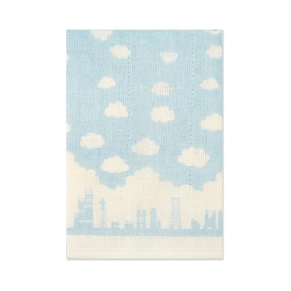 かや生地ふきん　おしゃれ　日本シルエット