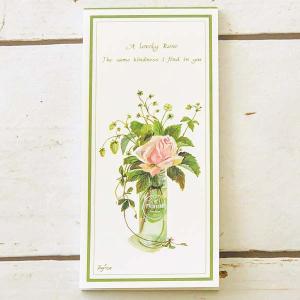 一筆箋　おしゃれ　橋本不二子シリーズ　バラ　MP-72