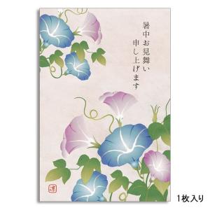 暑中見舞い ハガキ 朝顔の商品一覧 通販 Yahoo ショッピング