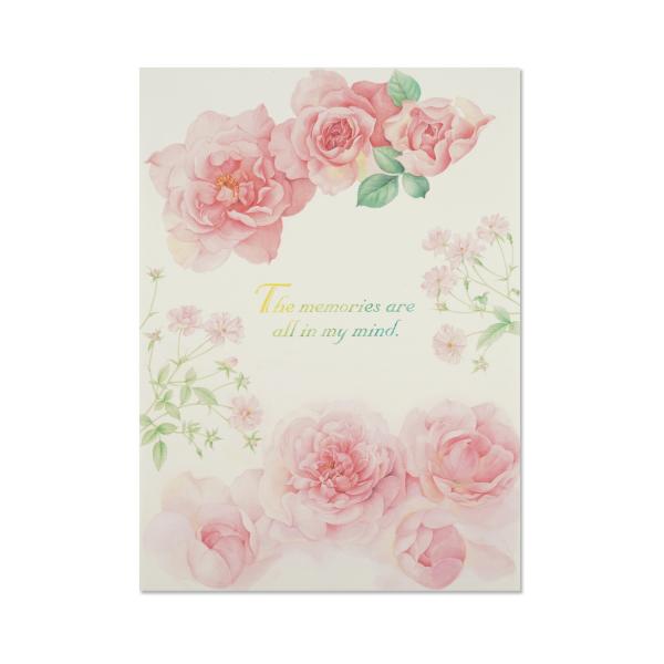 便箋　メモリーローズ｜pd-653