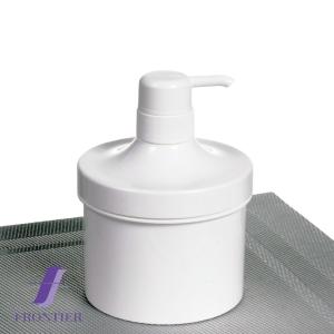 粘度の高い液体対応 ポンプ付き 詰め替えボトル 容器 PM-500 ホワイト 500ml