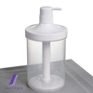 粘度の高い液体対応のポンプ付き詰め替え容器 PM-1000 クリア 1000ml
