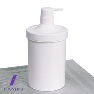 粘度の高い液体対応のポンプ付き詰め替え容器 PM-1000 ホワイト 1000ml