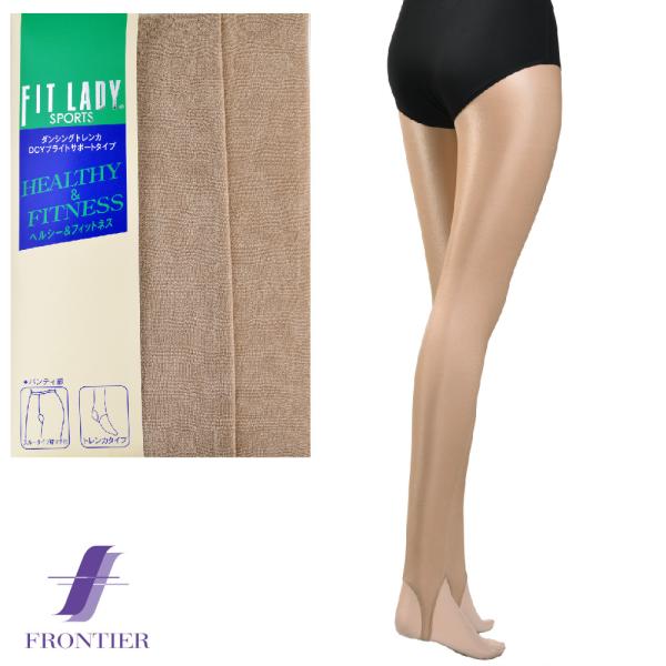 ダンシングトレンカ　FIT LADY　フィットレディ　フィットネストレンカ　70デニール　メローベー...
