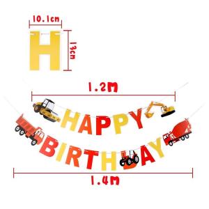 お誕生日ガーランド はたらくクルマ 誕生日 お...の詳細画像2