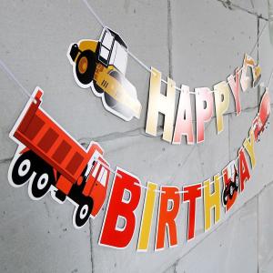 お誕生日ガーランド はたらくクルマ 誕生日 お...の詳細画像3