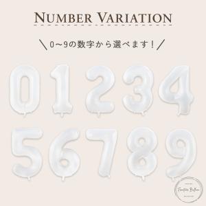 数字 バルーン Lサイズ 90cm 誕生日 ホ...の詳細画像2