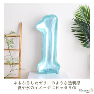 誕生日 クリア ナンバー 飾り付け ナンバーバ...の詳細画像1