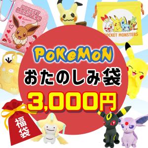 ポケモン 福袋 23 数量限定 福箱 初売り ピカチュウ イーブイ ギフト プレゼント 男の子 女の子 キッズ 子供 キャラクター グッズ 雑貨 Fk5 Pokemon3000 フロンティアジャパン 通販 Yahoo ショッピング
