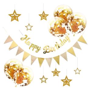 誕生日 飾り付け セット 風船 ガーランド バ...の詳細画像5