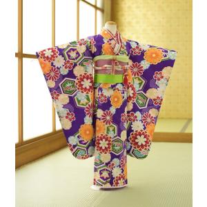 pom ponette（ポンポネット） 七五三 女の子 着物 レンタル 7歳